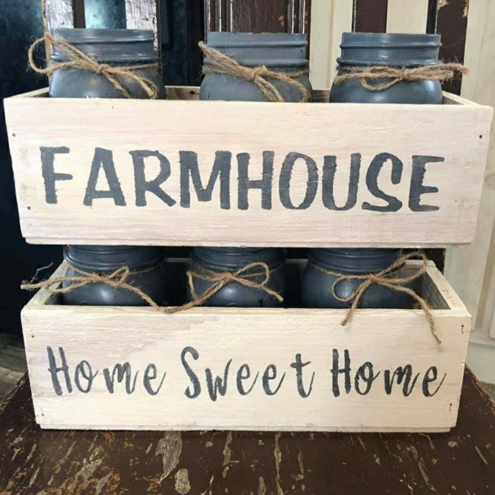 Mason jar center pieces